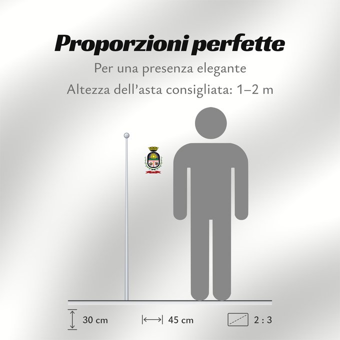 Proporzioni della bandiera: Cerro Largo