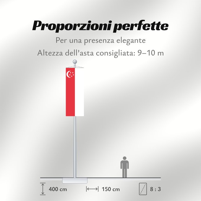 Proporzioni della bandiera: Singapore	Singapour	Singapur	Singapuru	علم سنغافورة	Singapuro	Singapura	Флаг Сингапура	Singapurja	சிங்கப்பூரி்ன் கொடி	​新加坡国旗