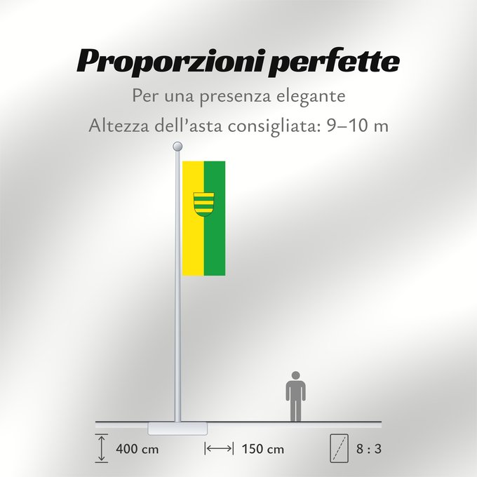 Proporzioni della bandiera: Filderstadt (Region Stuttgart)