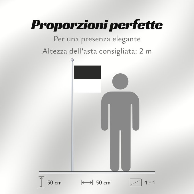 Proporzioni della bandiera: Canton of Fribourg	Fribourg	Kanton Freiburg