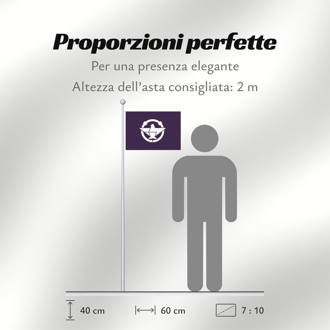 Proporzioni della bandiera: Ibaraki