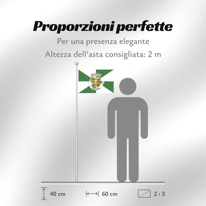 Proporzioni della bandiera: Vila Real