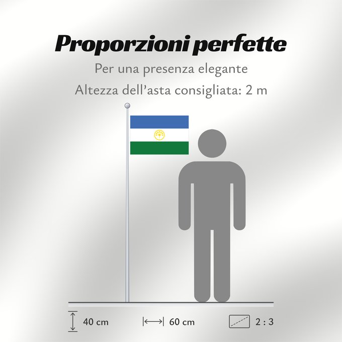 Proporzioni della bandiera: Bashkortostan	State flag of the Republic of Bashkortostan	République de Bachkirie	Bashkortostán	Baschkortostan	Башҡортостан Республикаһының Дәүләт флагы	Флаг Башкортостана