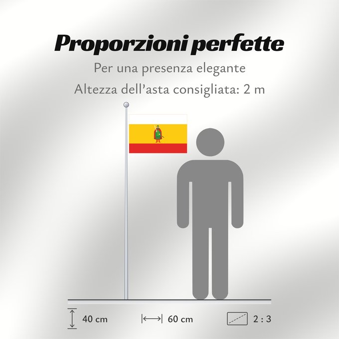 Proporzioni della bandiera: Ryazan Oblast	Ryazan Oblast 	Oblast de Riazan	Óblast de Riazán	Oblast Rjasan