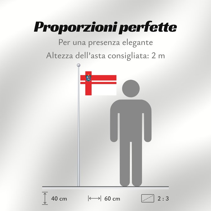 Proporzioni della bandiera: Florida Department	Florida
