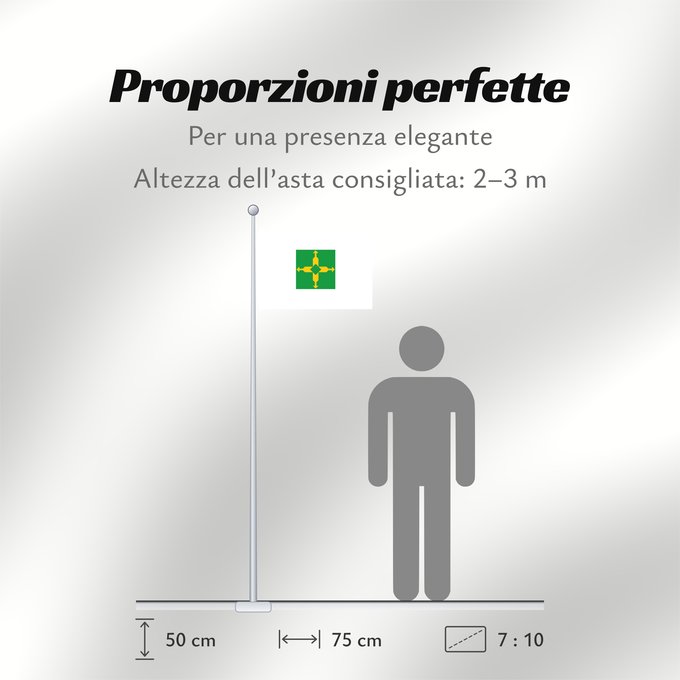 Proporzioni della bandiera: Distrito Federal