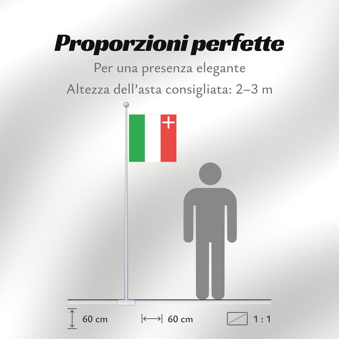 Proporzioni della bandiera: Neuchâtel (fr)