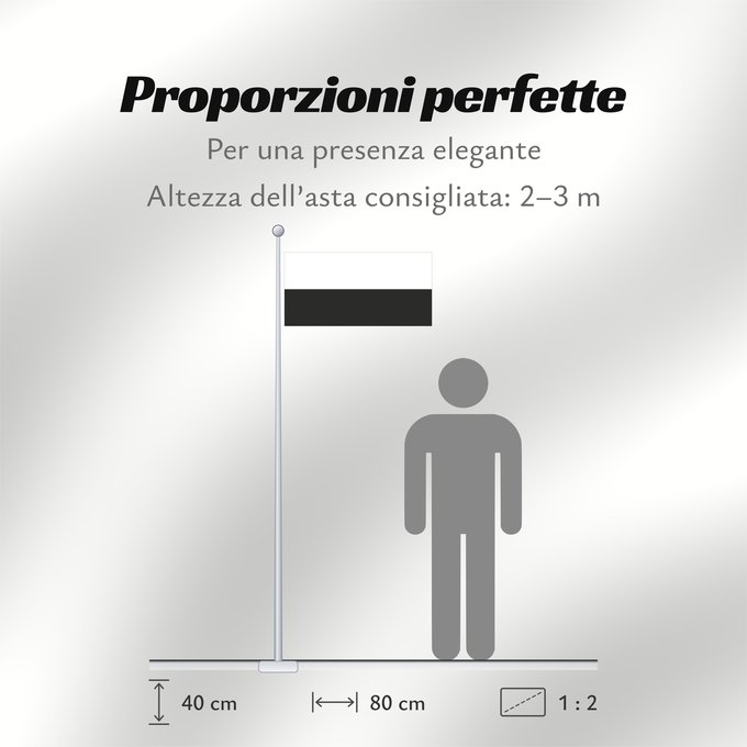 Proporzioni della bandiera: Pahang	 Pahang 	Pahang, Malaysia