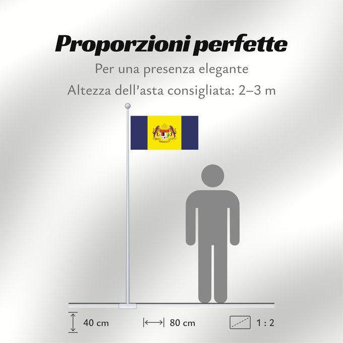 Proporzioni della bandiera: Putrajaya	Putrajaya, Malaysia	Putrajaya 