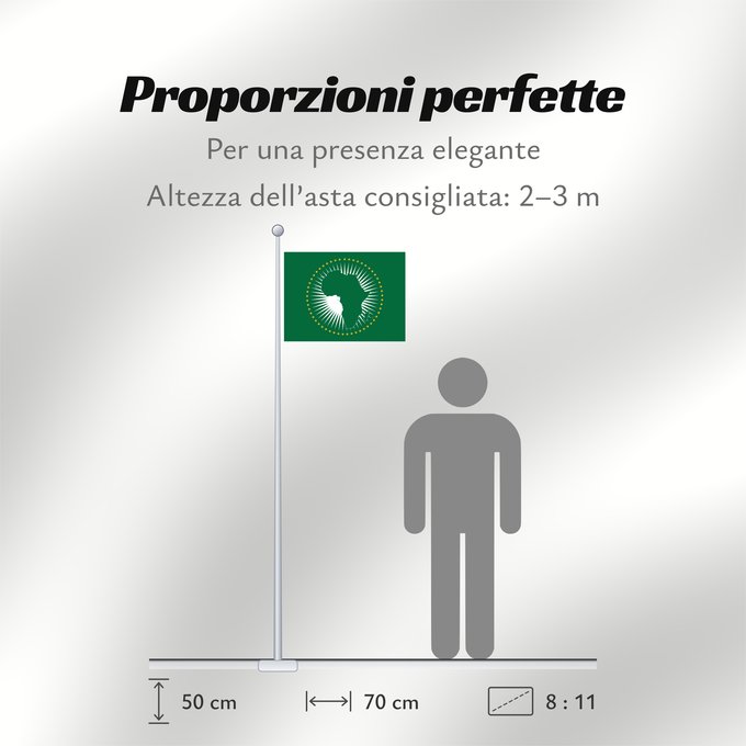 Proporzioni della bandiera: African Union