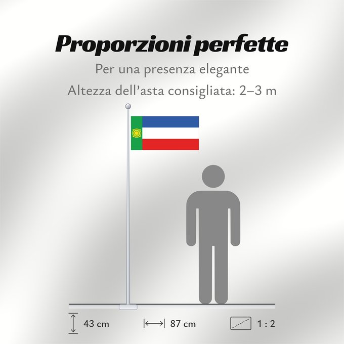 Proporzioni della bandiera: Khakassia Khakassia since 2003. Drawn by Fibonacci Khakassie ou République de Khakassie Jakasia desde el 2003. Hecha por Fibonacci Chakassien