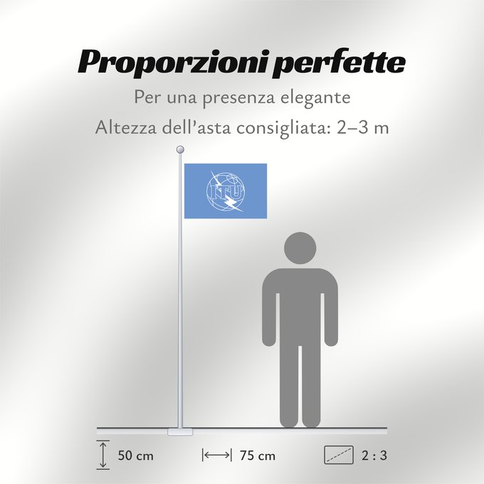Proporzioni della bandiera: ITU