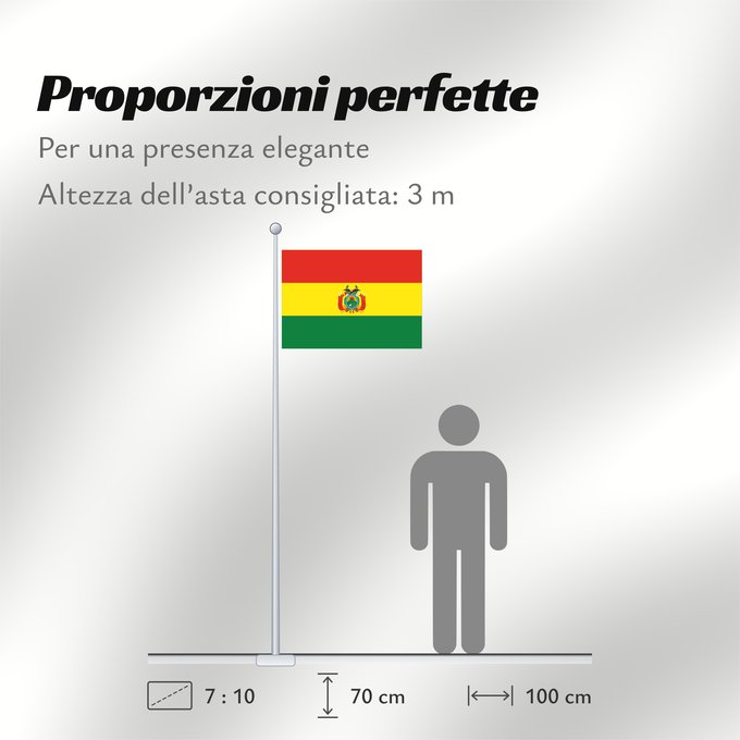 Proporzioni della bandiera: Bolivia	Civil de la Bolivie	Bolivien	Bolivië	Bolívia	Boliwii	Boliviens	Bolivio	Bolivian	Wuliwiya wiphala	Bolivije	Drapea del Boliveye
