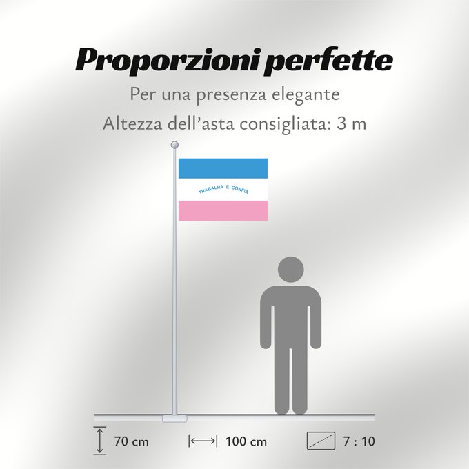Proporzioni della bandiera: Espírito Santo