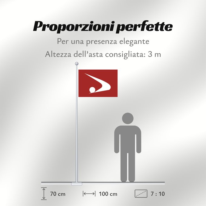 Proporzioni della bandiera: Akita Prefecture préfecture d'Akita prefectura de Akita Präfektur Akita 秋田県旗