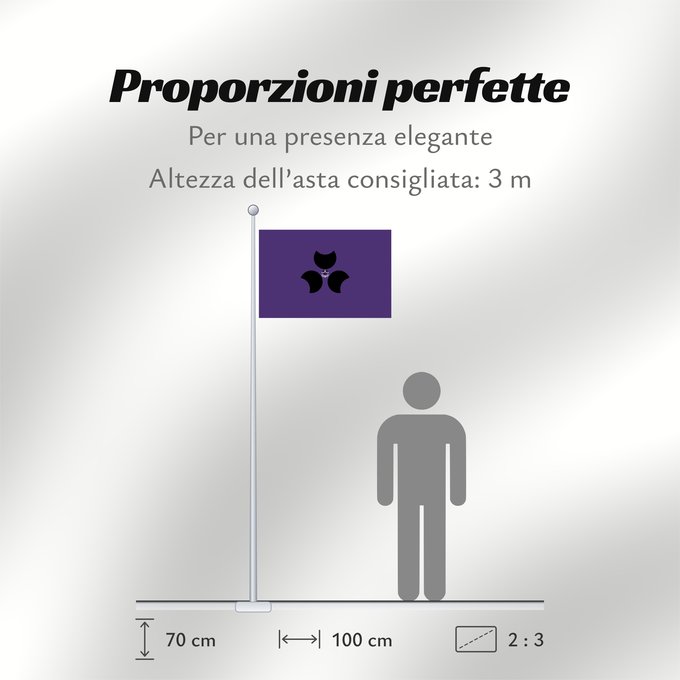 Proporzioni della bandiera: Gunma Prefecture Préfecture de Gunma prefectura de Gunma Präfektur Gunma Prefettura di Gunma 群馬県旗