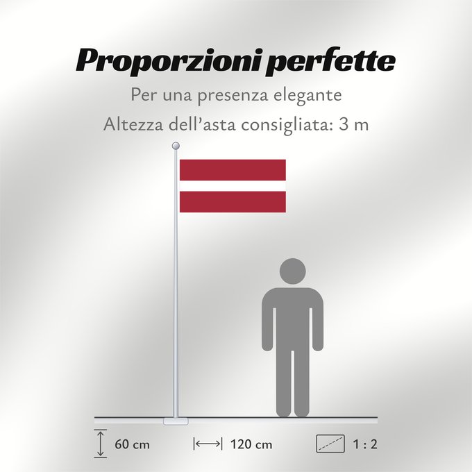 Proporzioni della bandiera: Latvia	Lettonie	Letonia	Lettland	Lettone	Letland	Letónia	Łotwy	Сцяг Латвіі	Сьцяг Латвіі	Национално знаме на Латвия	Lotyšská vlajka	Letlands	Σημαία της Λεττονίας	Latvio	Läti lipp	Latvian	Laitvia	Latvije	Lettország	ლატვიის დროშა	Latvijos	Latvejas karūgs	Lat