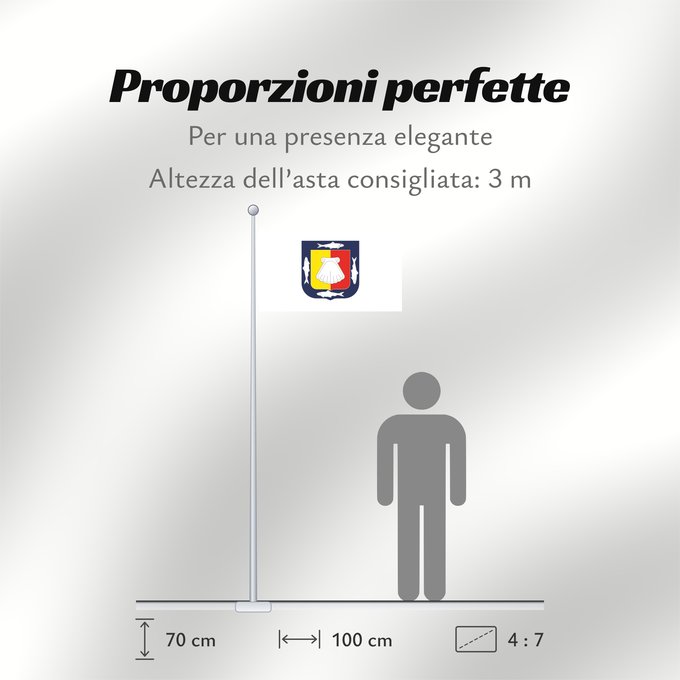 Proporzioni della bandiera: Baja California Sur	Basse-Californie du Sud	Baja California Sur 