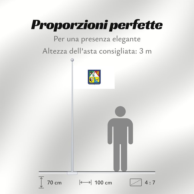 Proporzioni della bandiera: Sonora