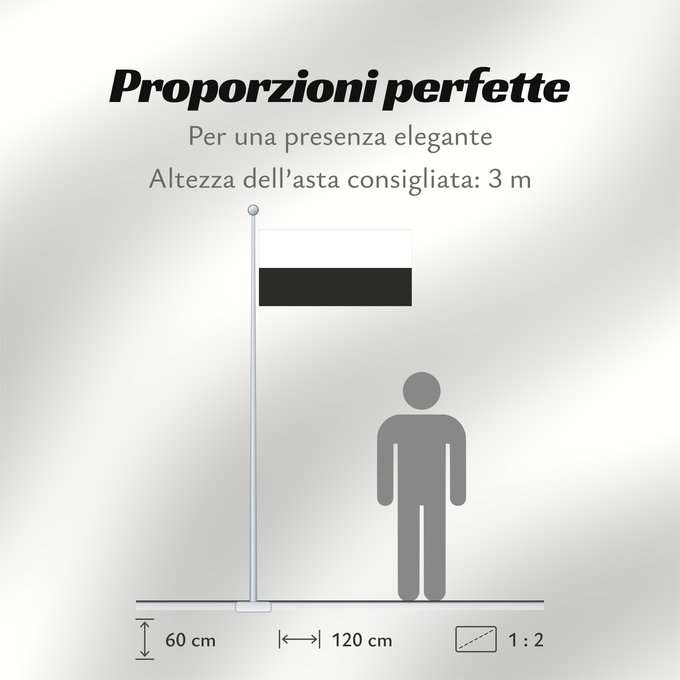 Proporzioni della bandiera: Pahang Pahang Pahang, Malaysia