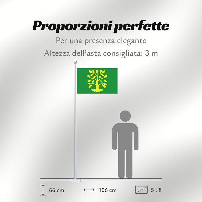 Proporzioni della bandiera: Vest-Agder comté de Vest-Agder Vest-Agder Fylke