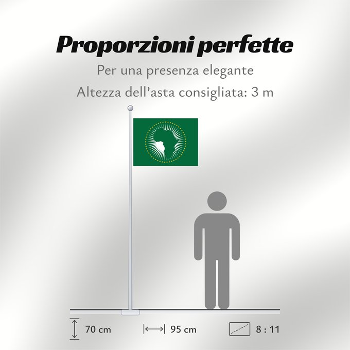 Proporzioni della bandiera: African Union