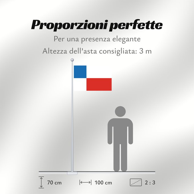 Proporzioni della bandiera: Banskobystricky vlajka Banská Bystrica Region Banská Bystrica Región de Banská Bystrica Banská Bystrica