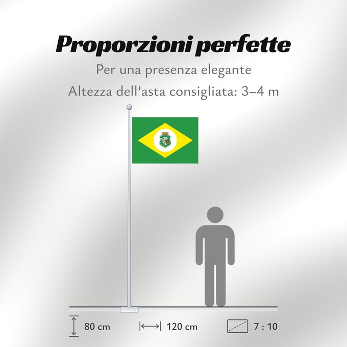 Proporzioni della bandiera: Ceará State of Ceará, Brazil Estado do Ceará, Brasil
