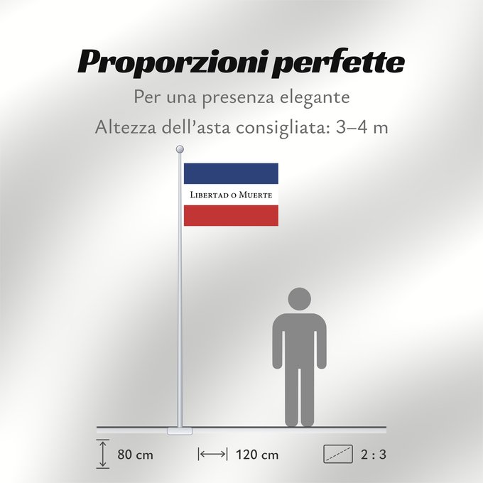 Proporzioni della bandiera: Treinta y Tres	Treinta y Tres Orientales