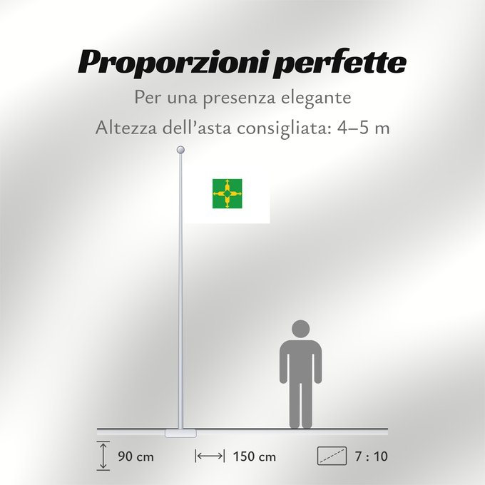 Proporzioni della bandiera: Distrito Federal