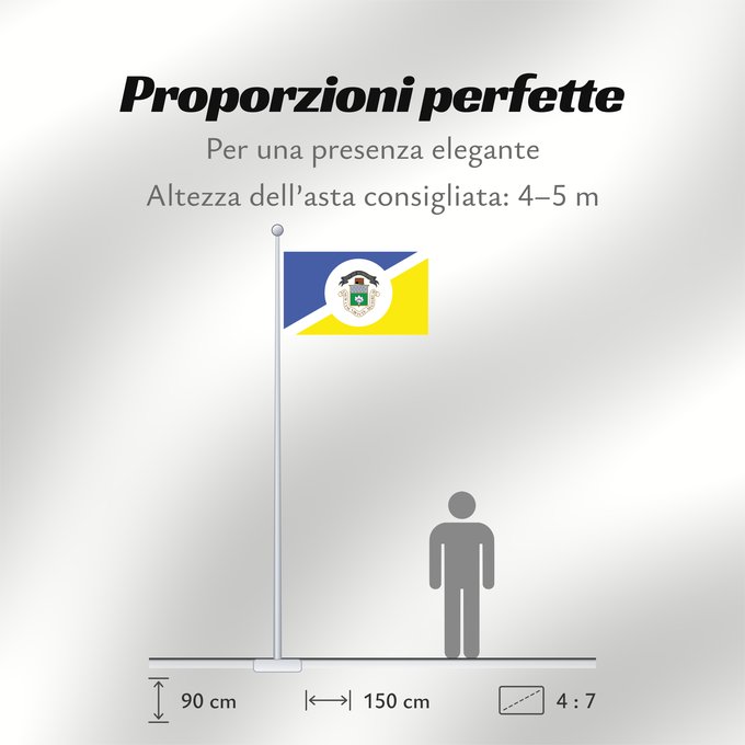 Proporzioni della bandiera: Winnipeg
