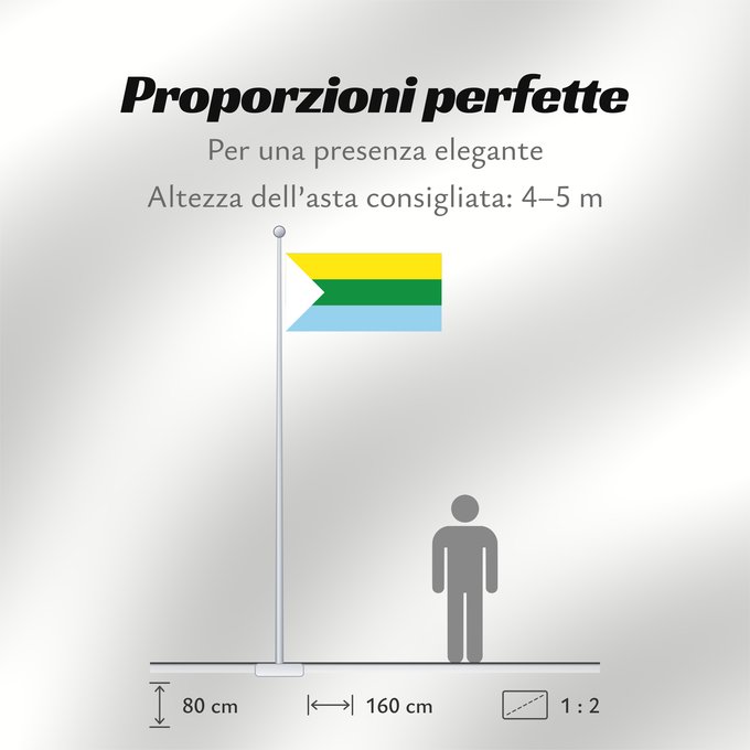Proporzioni della bandiera: Hispania  Antioquia	Hispania (Antioquia)	Municipio de Hispania  Antioquia