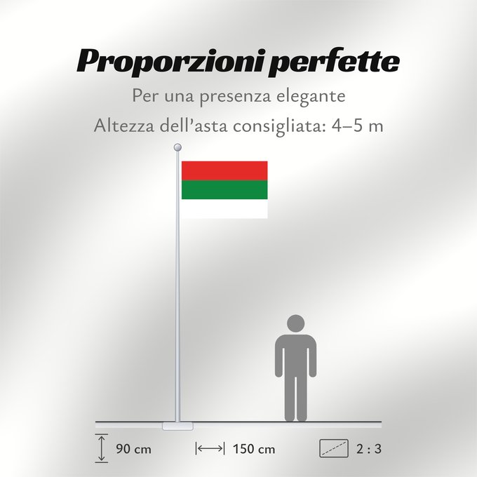 Proporzioni della bandiera: Ipiales