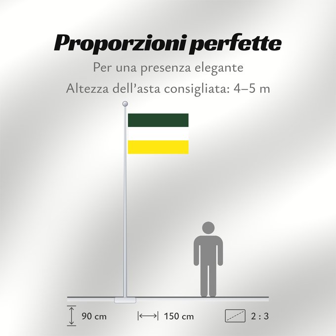 Proporzioni della bandiera: La Jagua de Ibirico  Cesar	La Jagua de Ibirico (Cesar)	Municipio de La Jagua de Ibirico  Cesar