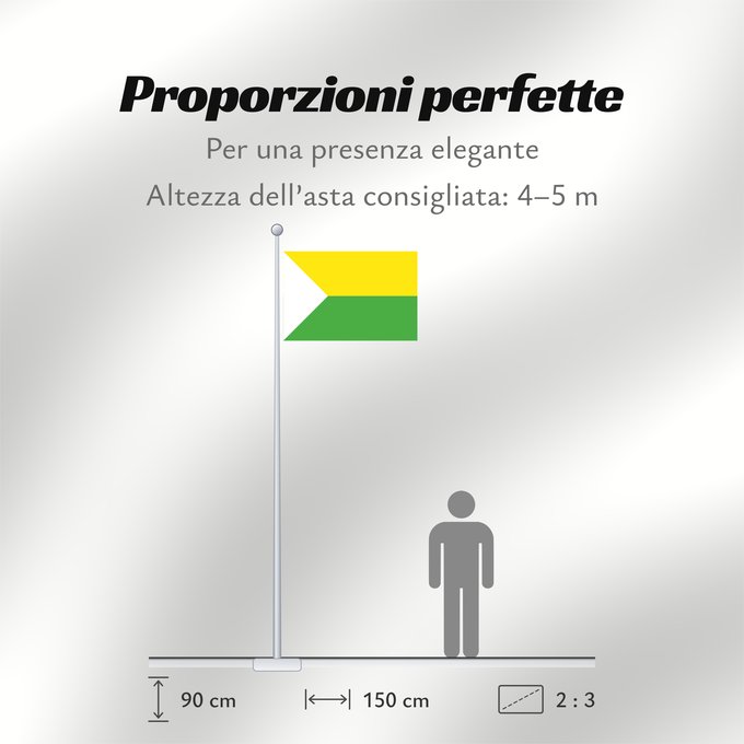 Proporzioni della bandiera: Puerto Carreño	Capital de Vichada Puerto Carreño
