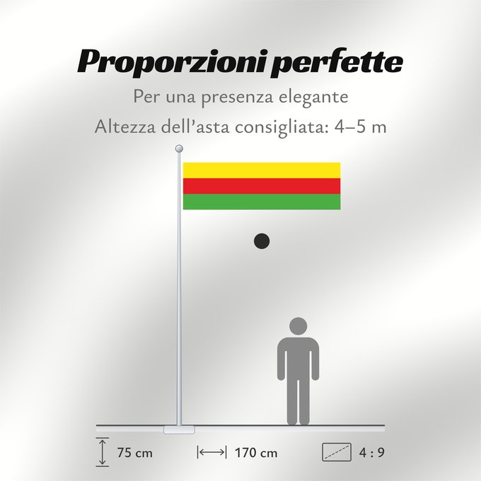 Proporzioni della bandiera: Quinchía Municipio de Quinchía, Risaralda