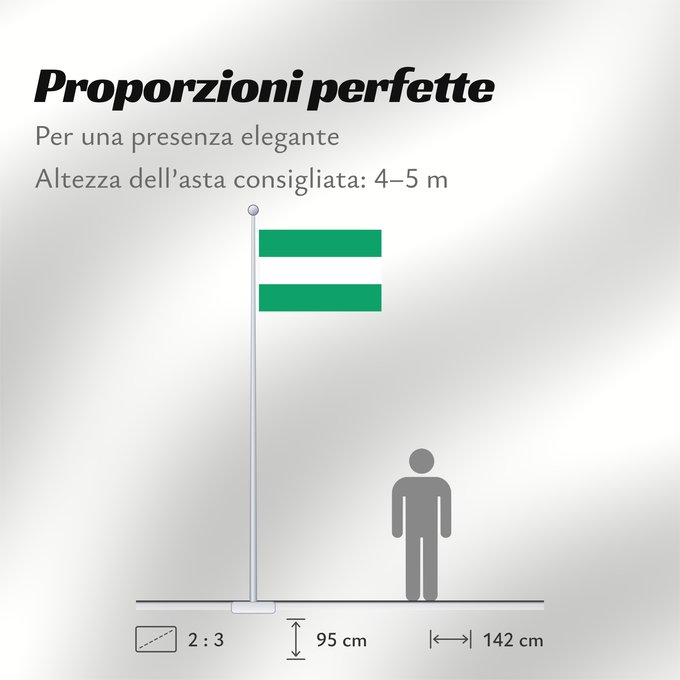 Proporzioni della bandiera: Tunja