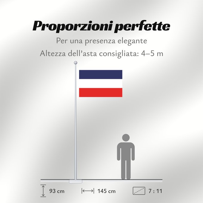 Proporzioni della bandiera: Valledupar2
