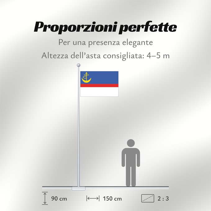 Proporzioni della bandiera: Bitov ZN CZ Municipal flag of Bítov village Bítov Bítov, okres Znojmo