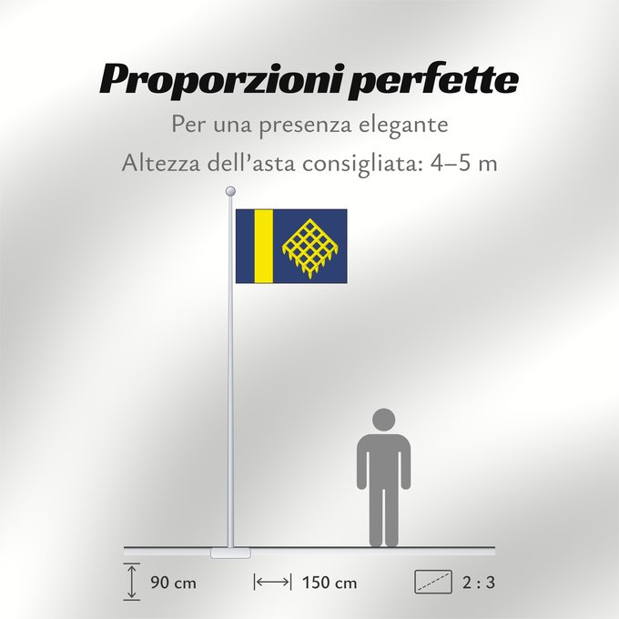 Proporzioni della bandiera: Bruzovice Bruzovice, Frýdek-Místek District Gminy Bruzowice, Powiat Frydek-Mistek