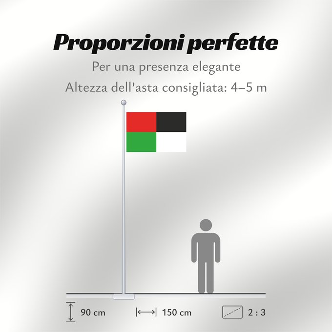 Proporzioni della bandiera: Dirna Dírná village in Czechia