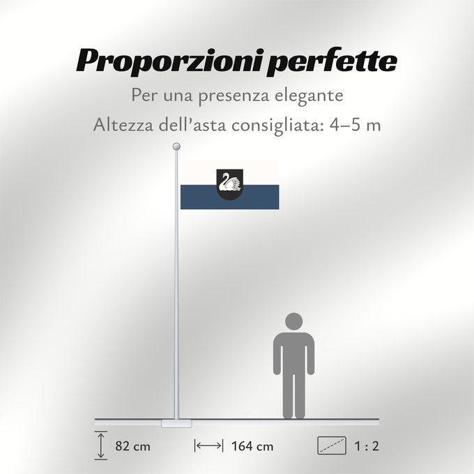 Proporzioni della bandiera: Gulbene	Latvian city of Gulbene	Gulbenes pilsētas