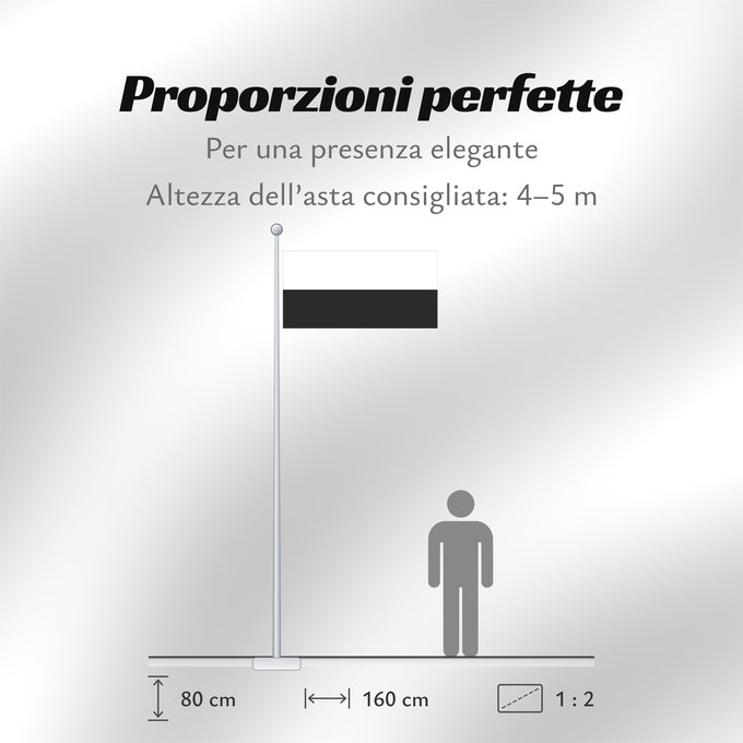 Proporzioni della bandiera: Pahang Pahang Pahang, Malaysia