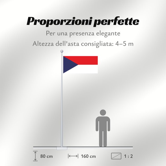 Proporzioni della bandiera: Sarawak 1973–1988 Trisakti, Flag of Sarawak 1973-1988 Sarawak (1973–1988)