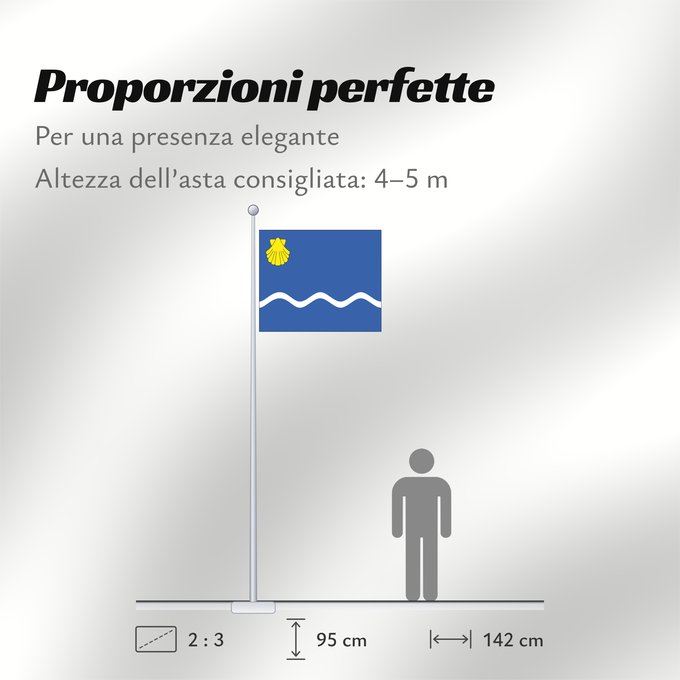 Proporzioni della bandiera: Olsztyn