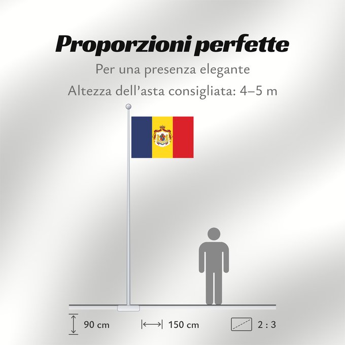 Proporzioni della bandiera: Romanian Army Flag - 1872 official model	NOT THE FLAG OF THE PRINCIPALITY OF ROMANIA! The Principality of Romania used the standard Romanian tricolor