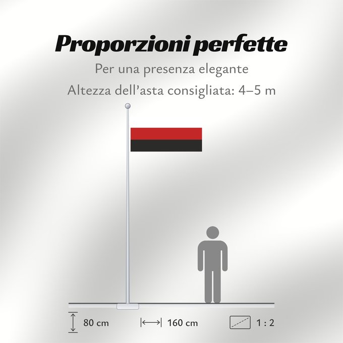 Proporzioni della bandiera: Erzya