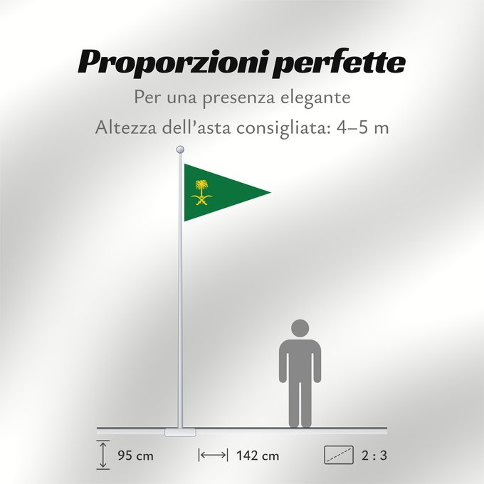 Proporzioni della bandiera: Saudi Arabian Army