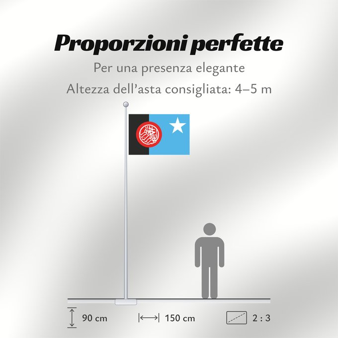 Proporzioni della bandiera: Proposed New Somali My proposal for the new Flag of the Republic of Somalia
