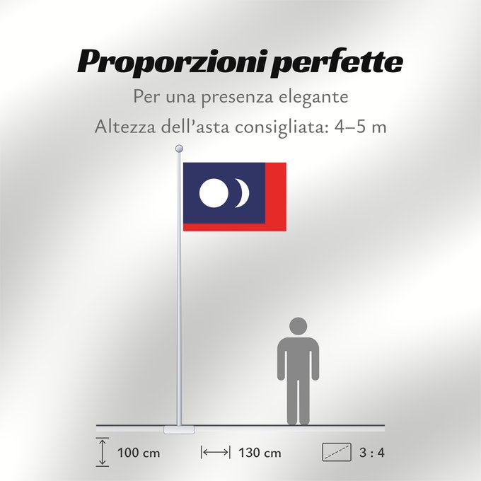 Proporzioni della bandiera: Blue Ground White Sun and Moon	Blue Ground	Drapeau sur fond bleu avec soleil et lune blancs (République de Taïwan, Gouvernement provisoire à Tokyo)	Bandera de Fondo Azul con Sol y Luna Blancos (República de Taiwán, Gobierno Provisional en Tokio)	Flagge au